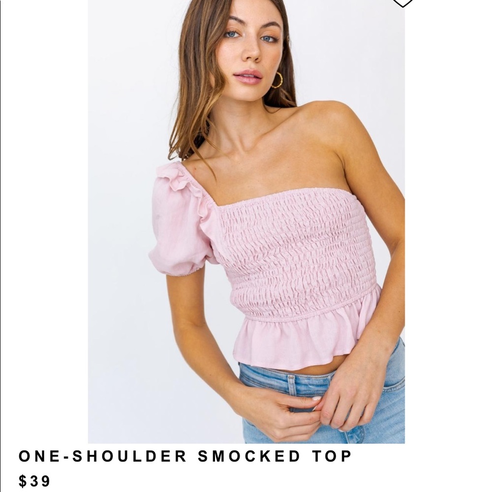 cute pink top